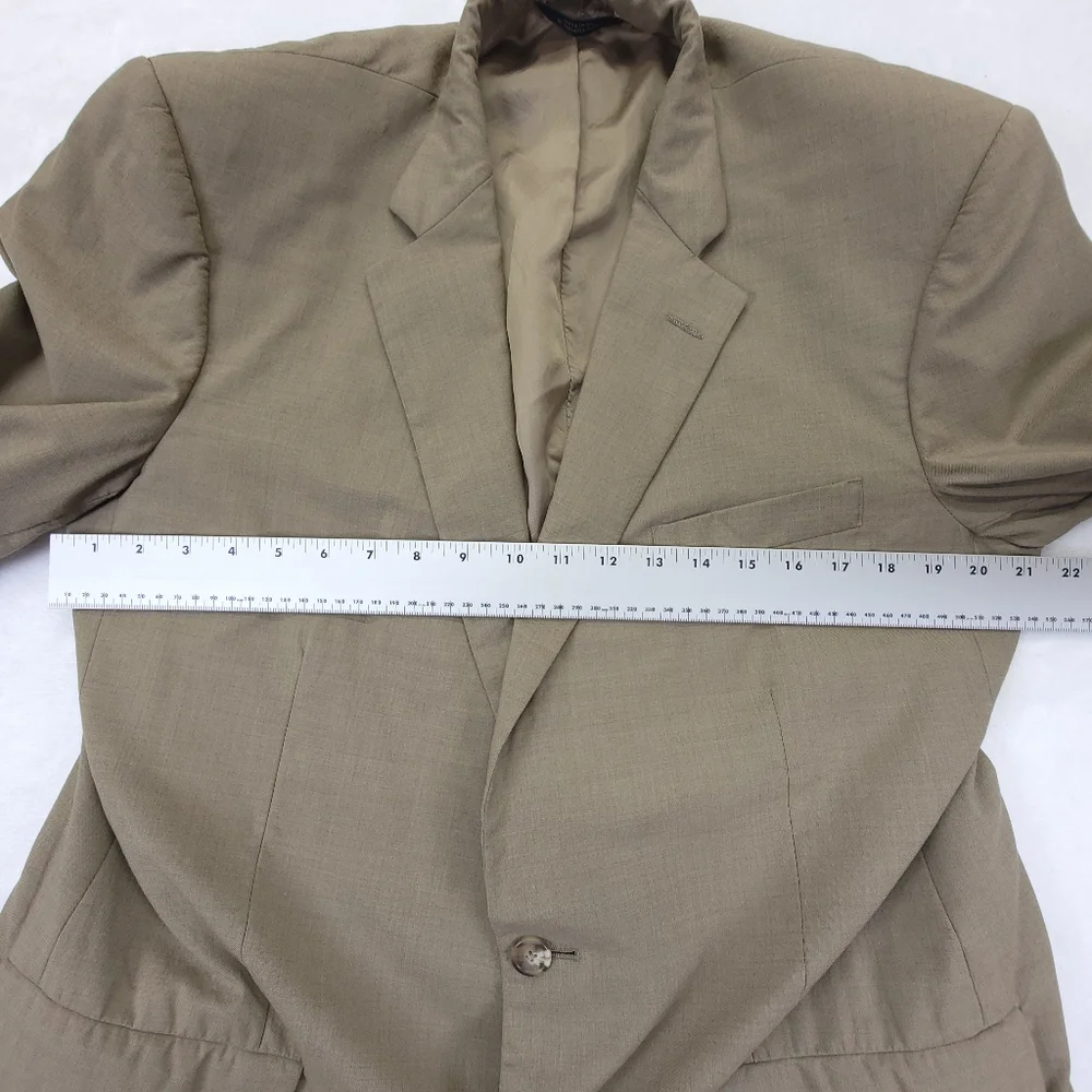 Brooks Brothers Brooksease Blazer Men's Size 43 Beige